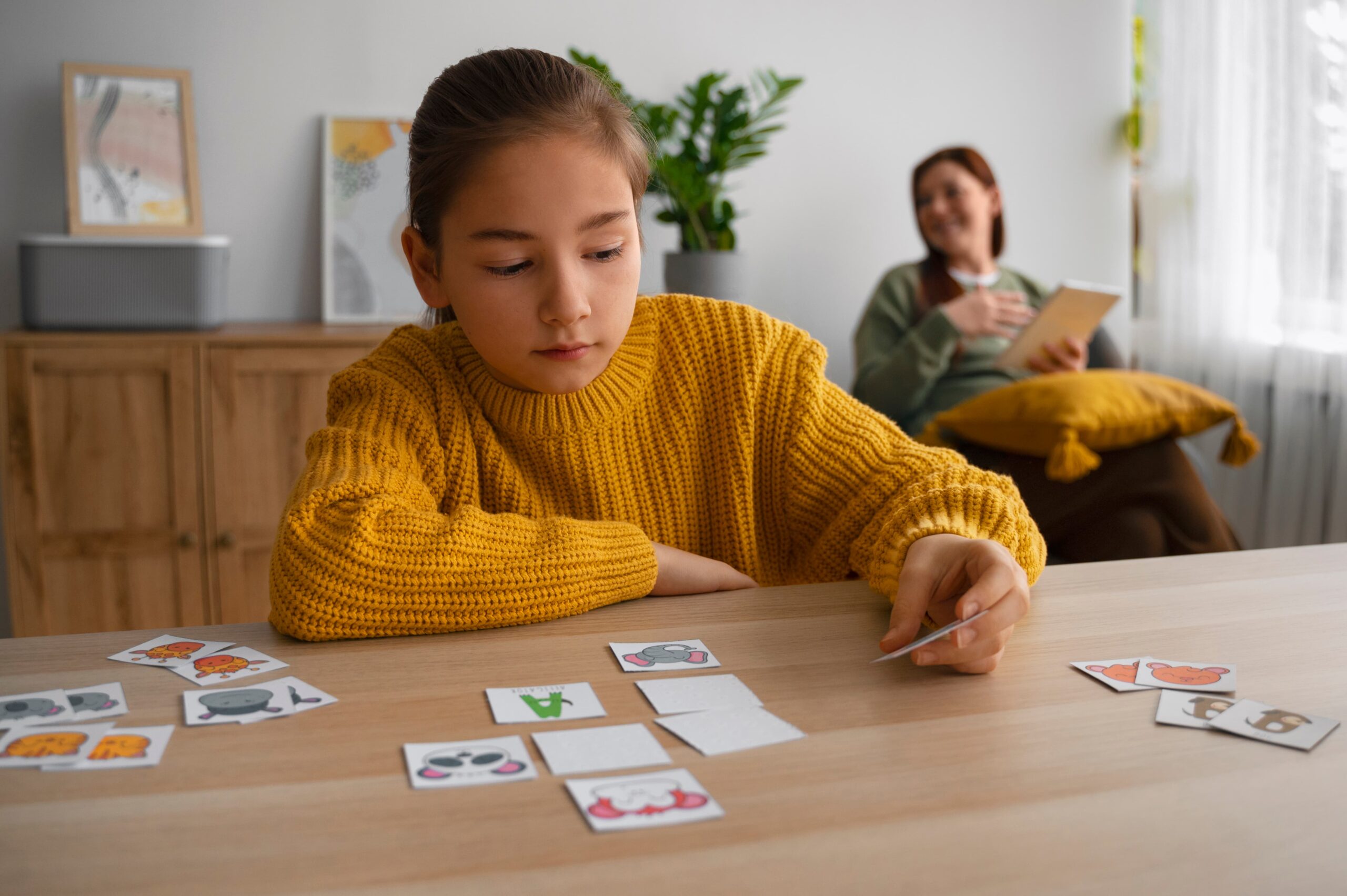 autism-classroom-front-view-woman-girl-playing-memory-game